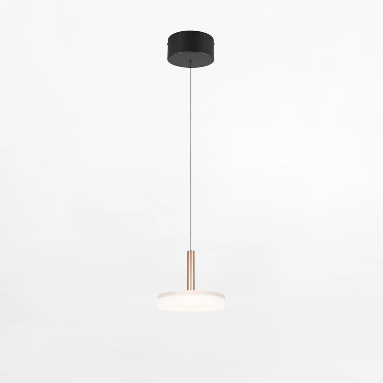 Lampa wisząca LED kawowa CELESTE