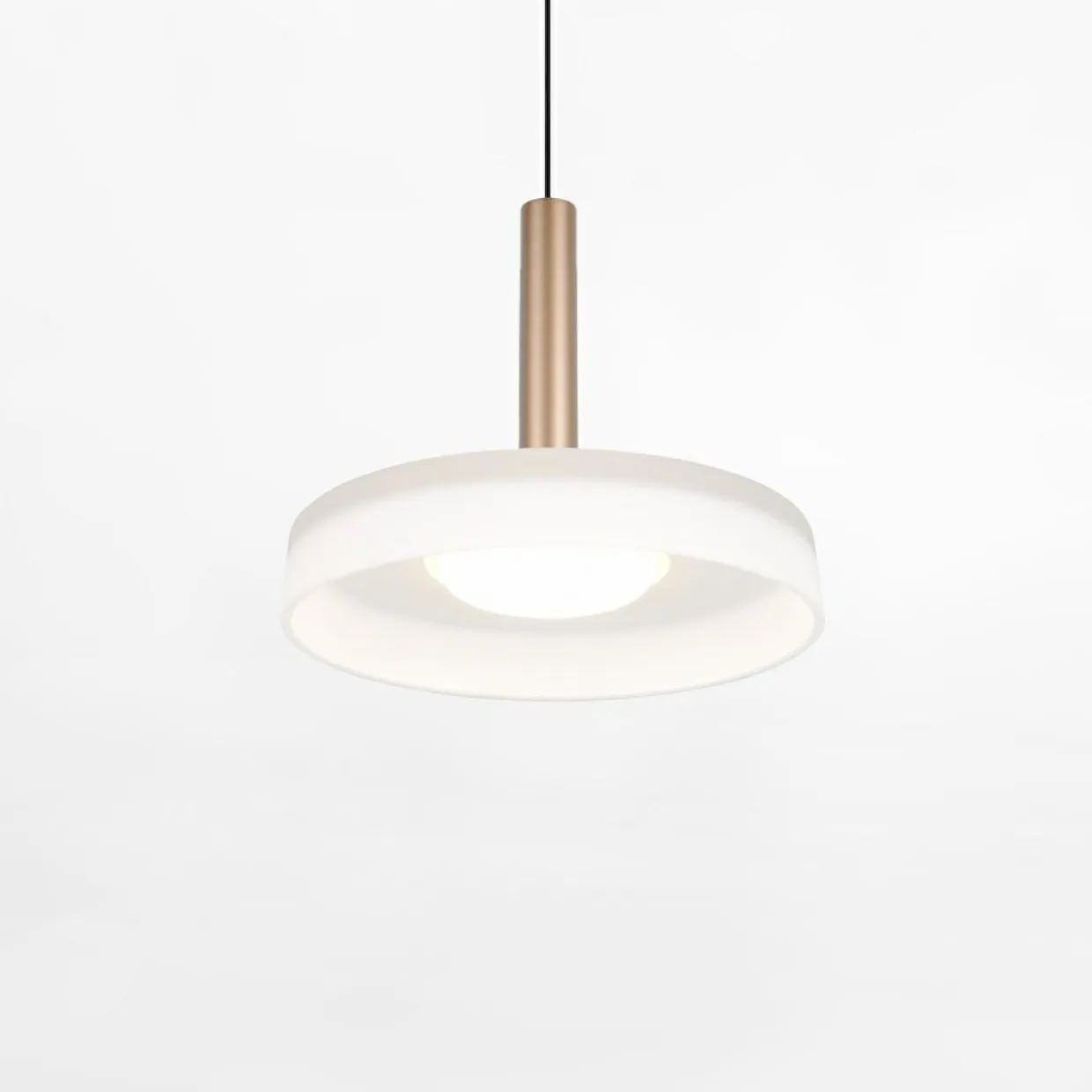 Lampa wisząca LED kawowa CELESTE