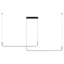 Lampa wisząca LED RIKE czarna