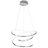 Lampa wisząca LED srebrna BOLOGNA