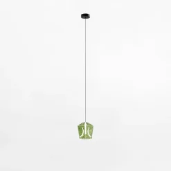 Lampa wisząca LED zielona COLORE