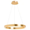 Lampa wisząca LED złota CARLO 40 cm