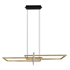 Lampa wisząca LED złota SALINAS