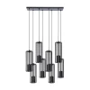 Lampa wisząca listwa czarna FALCON 8