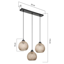 Lampa wisząca listwa YUMAK 3