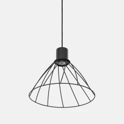 Lampa wisząca loftowa MODESTO BLACK I fi 29,5 cm