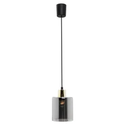 Lampa wisząca loftowa złota SIERRA I