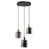 Lampa wisząca loftowa złota SIERRA III
