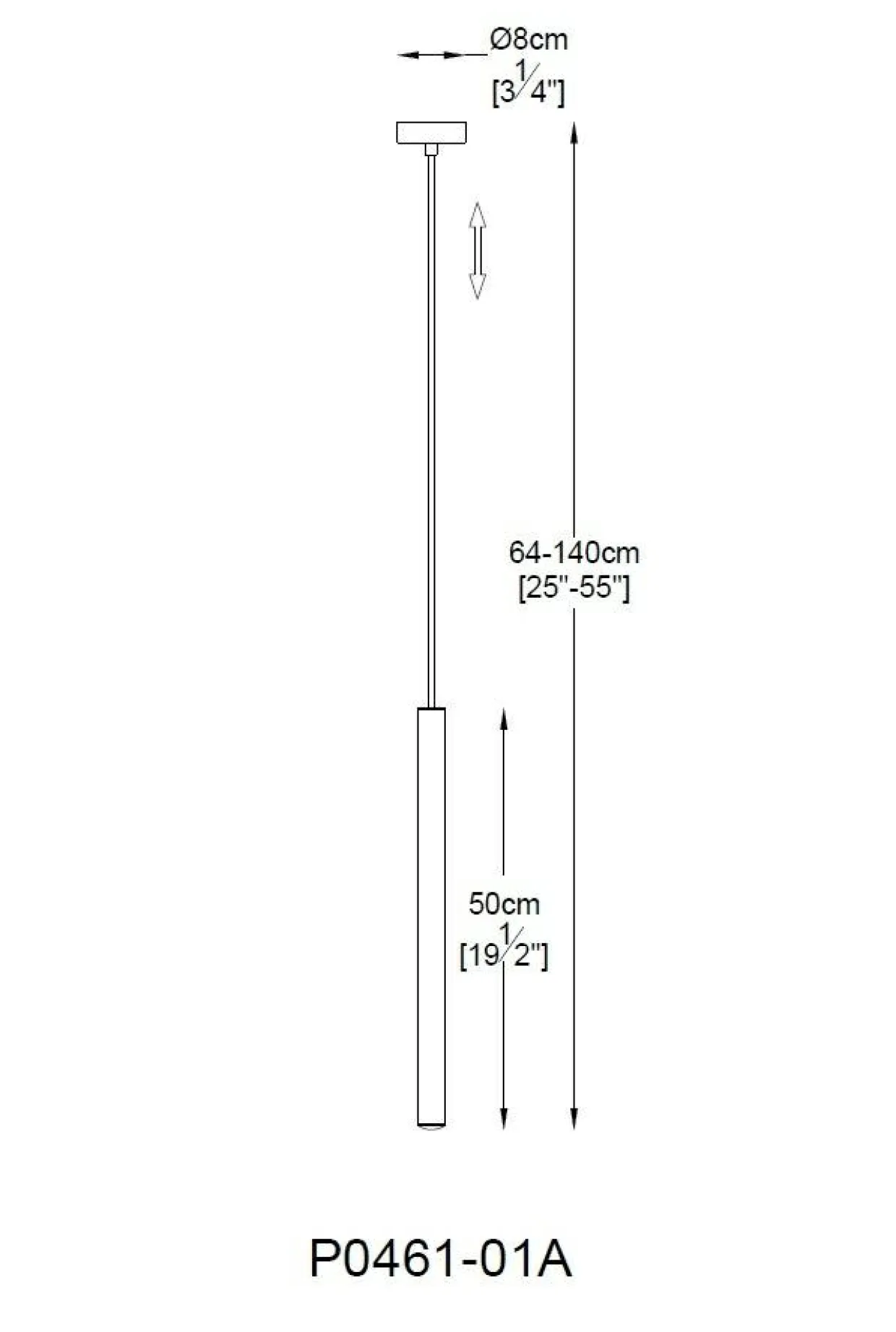 Lampa wisząca LOYA LED P0461-01A-K4K4