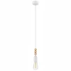 Lampa wisząca modern biała SIMON