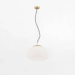 Lampa wisząca mosiądz TRINI fi 40 cm