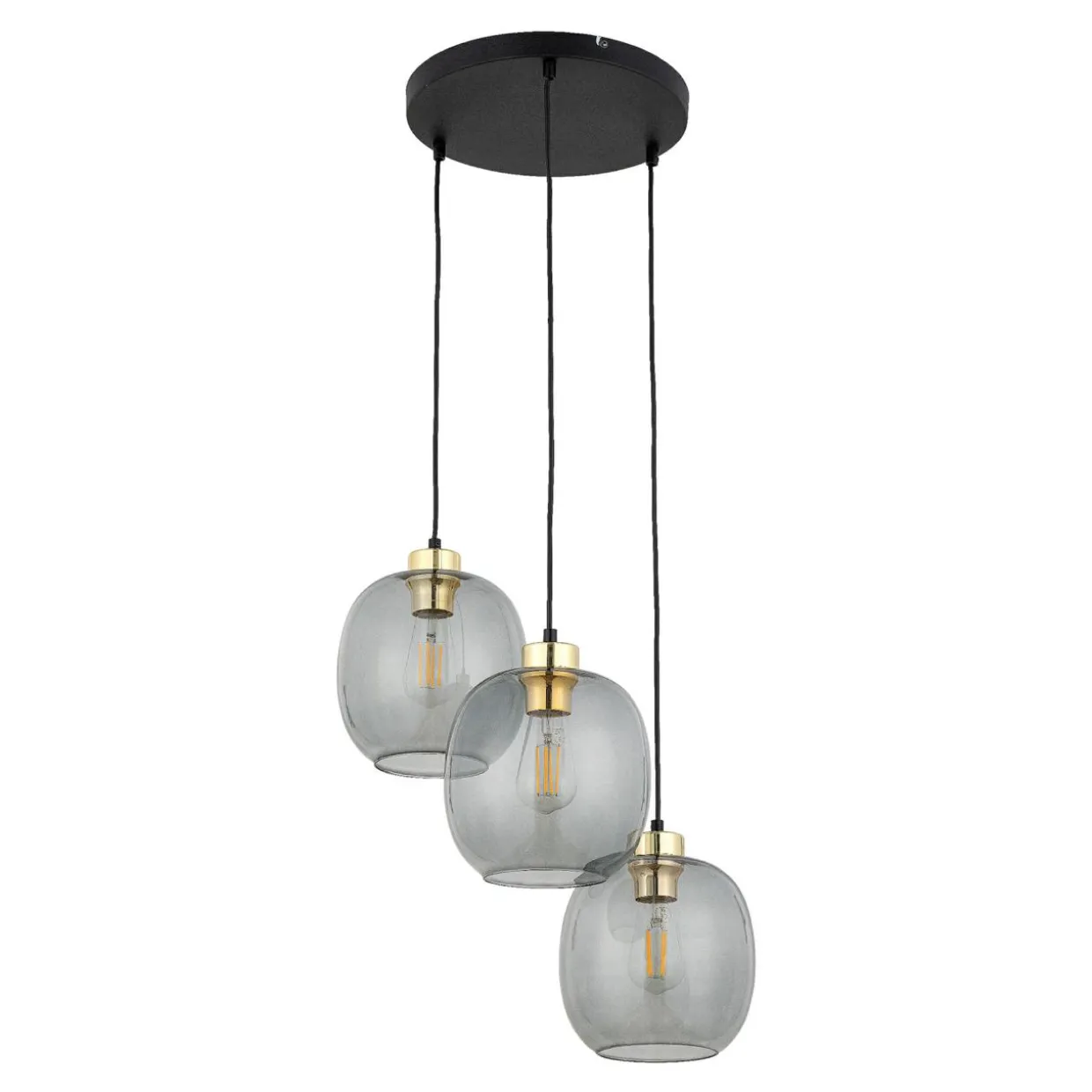Lampa wisząca okrągła podstawa OMEGA III
