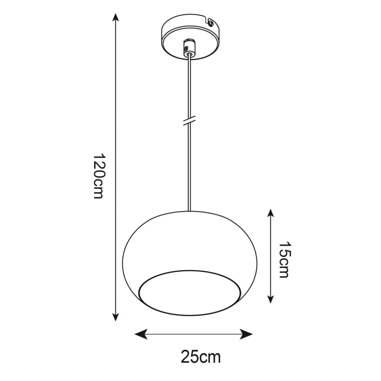 Lampa wisząca P14120-1 SILLO