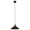 Lampa wisząca pojedyncza czarna MAYA