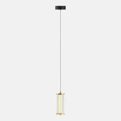 Lampa wisząca pojedyncza złota CALLY