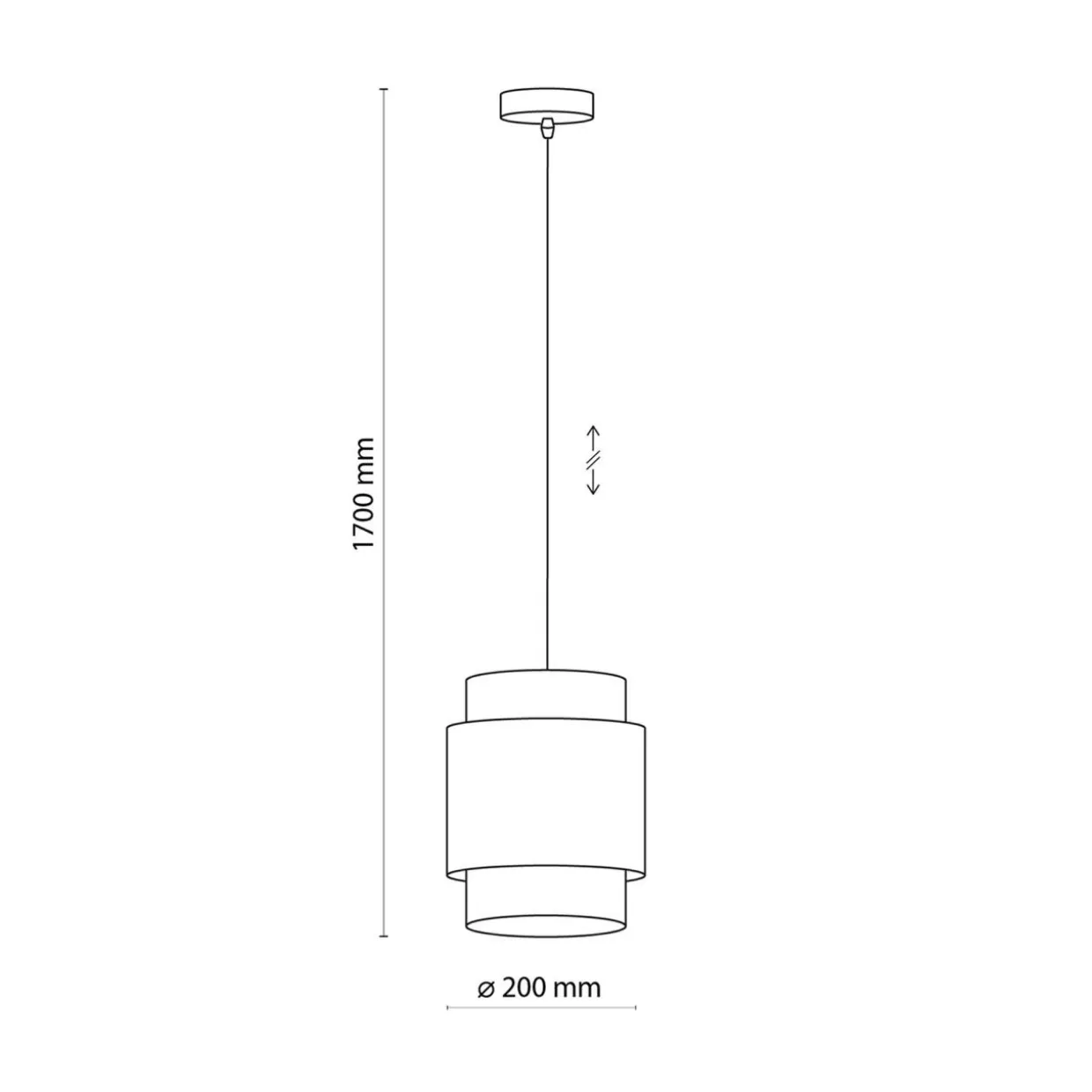 Lampa wisząca rattanowa biała BOHO 20 cm