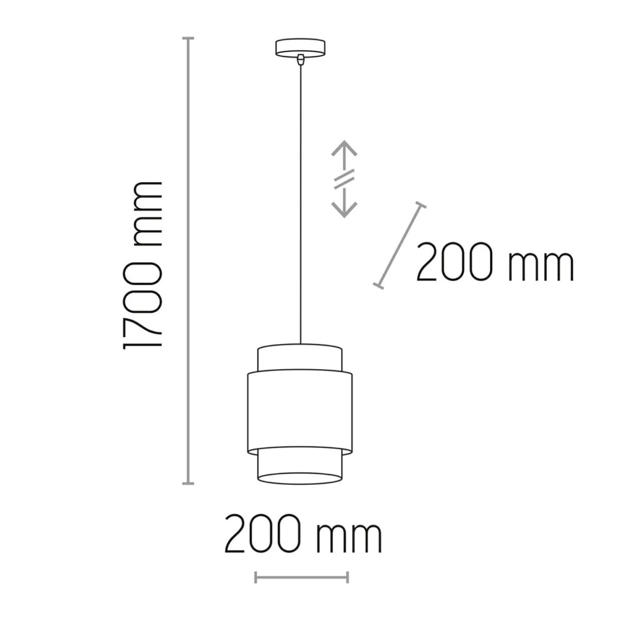 Lampa wisząca rattanowa czarna BOHO 20 cm