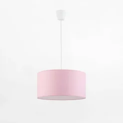 Lampa wisząca różowa RONDO KIDS
