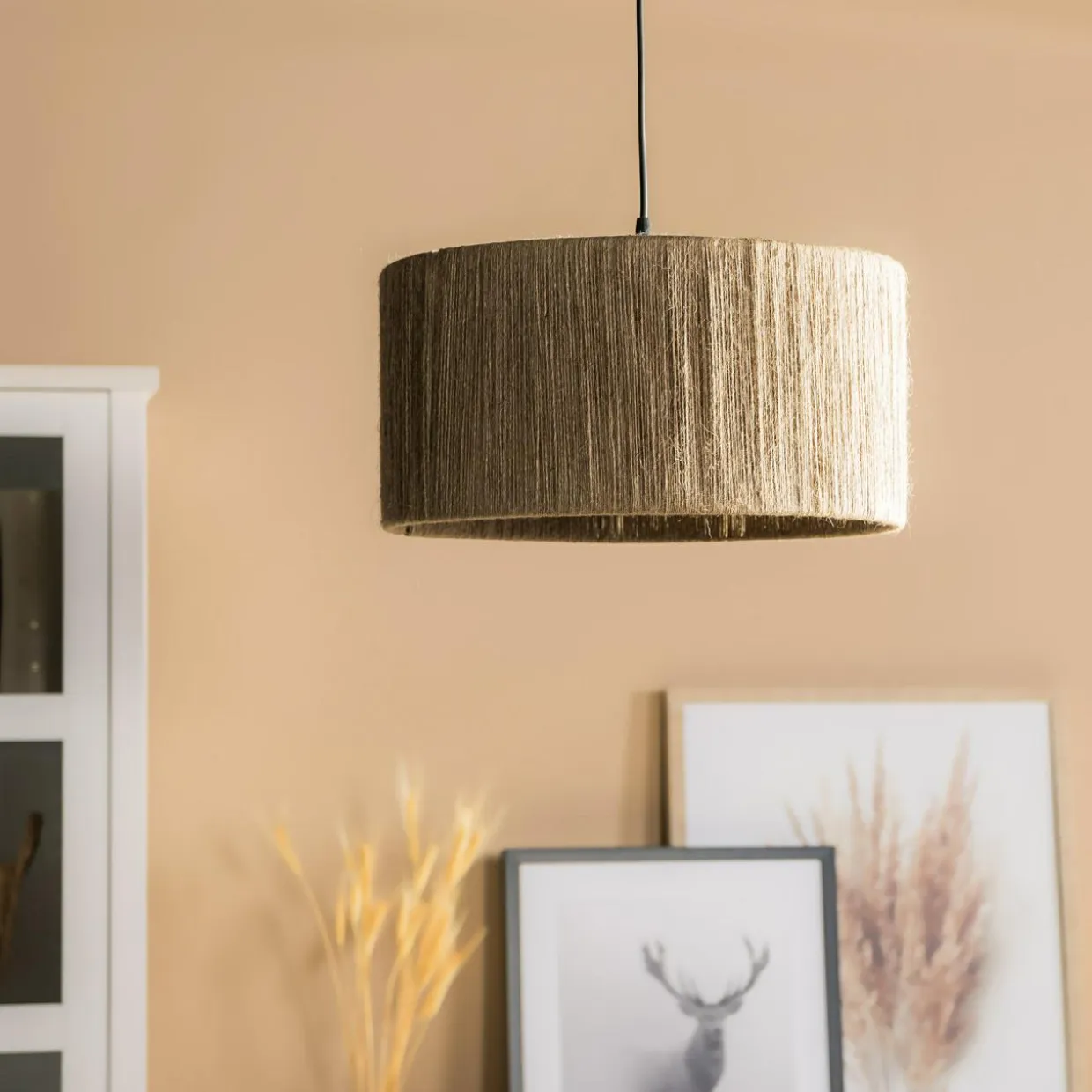 Lampa wisząca rustykalna MAORI