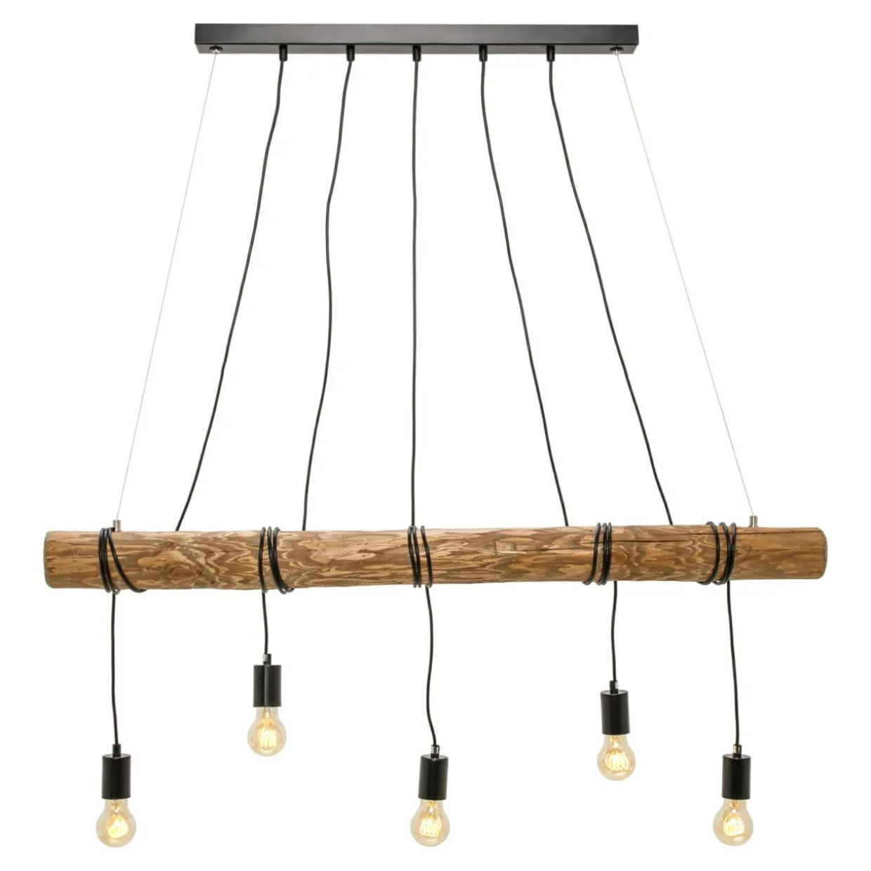 Lampa wisząca rustykalna TRABO 5