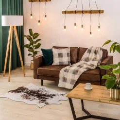 Lampa wisząca rustykalna TRABO 5