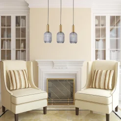 Lampa wisząca SMOKEY SUFFOLK 3