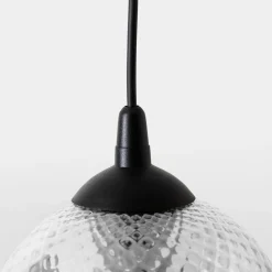 Lampa wisząca tranparentny klosz MIX fi 18 cm
