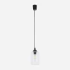 Lampa wisząca transparentny klosz MIX fi 14 cm