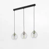 Lampa wisząca transparentna listwa DEVI 3