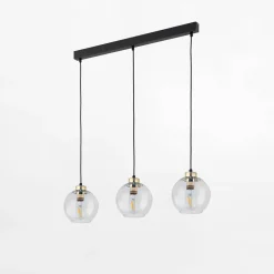 Lampa wisząca transparentna listwa DEVI 3