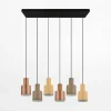 Lampa wisząca wielobarwna AGUDO 6