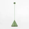 Lampa wisząca zielona CONO PEAPOD
