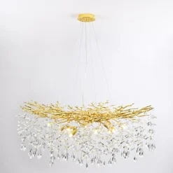 Lampa wisząca złota CINDY II