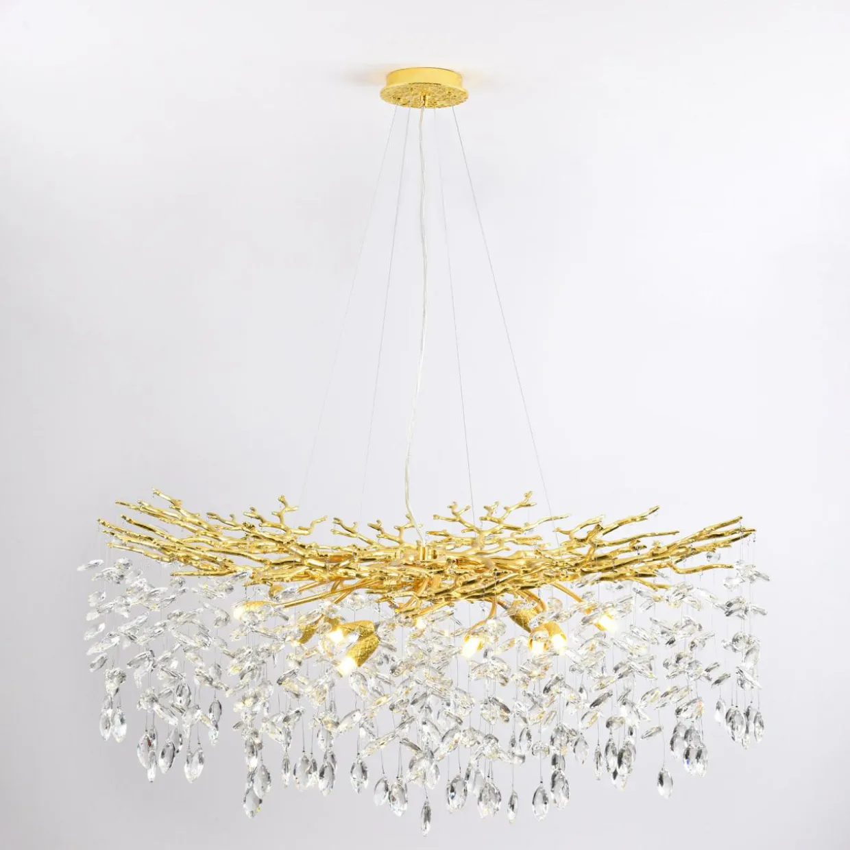 Lampa wisząca złota CINDY II