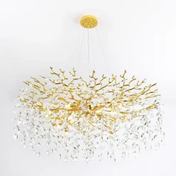 Lampa wisząca złota CINDY II