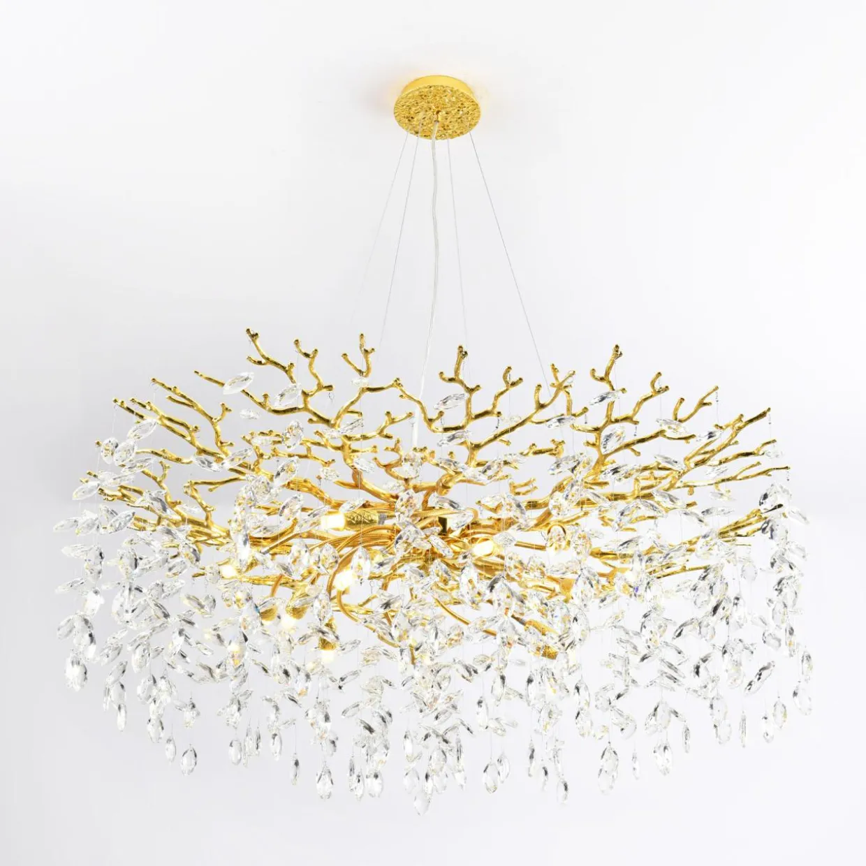 Lampa wisząca złota CINDY II