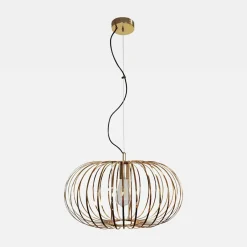 Lampa wisząca złota GLOBE