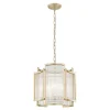 Lampa wisząca złota SERGIO 35 cm