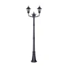 Lampa zewnętrzna outdoor 2-ramienna czarna STANDARD