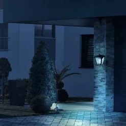 Lampa zewnętrzna wisząca czarna IGMA