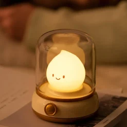 Lampka nocna LED MARY'S żółta PŁOMYCZEK