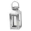 Latarenka / lampion srebrna 23,5 cm