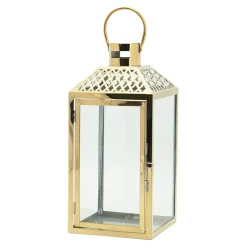 Latarenka / lampion złota 41 cm