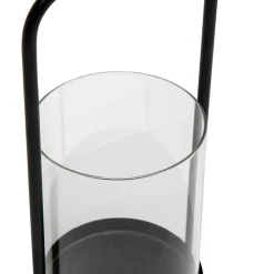 Latarenka industrialna czarna 27,5 cm