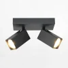 Listwa 2 reflektory czarna ORO ELON