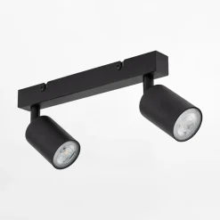 Listwa sufitowa 2 reflektory czarna TOP