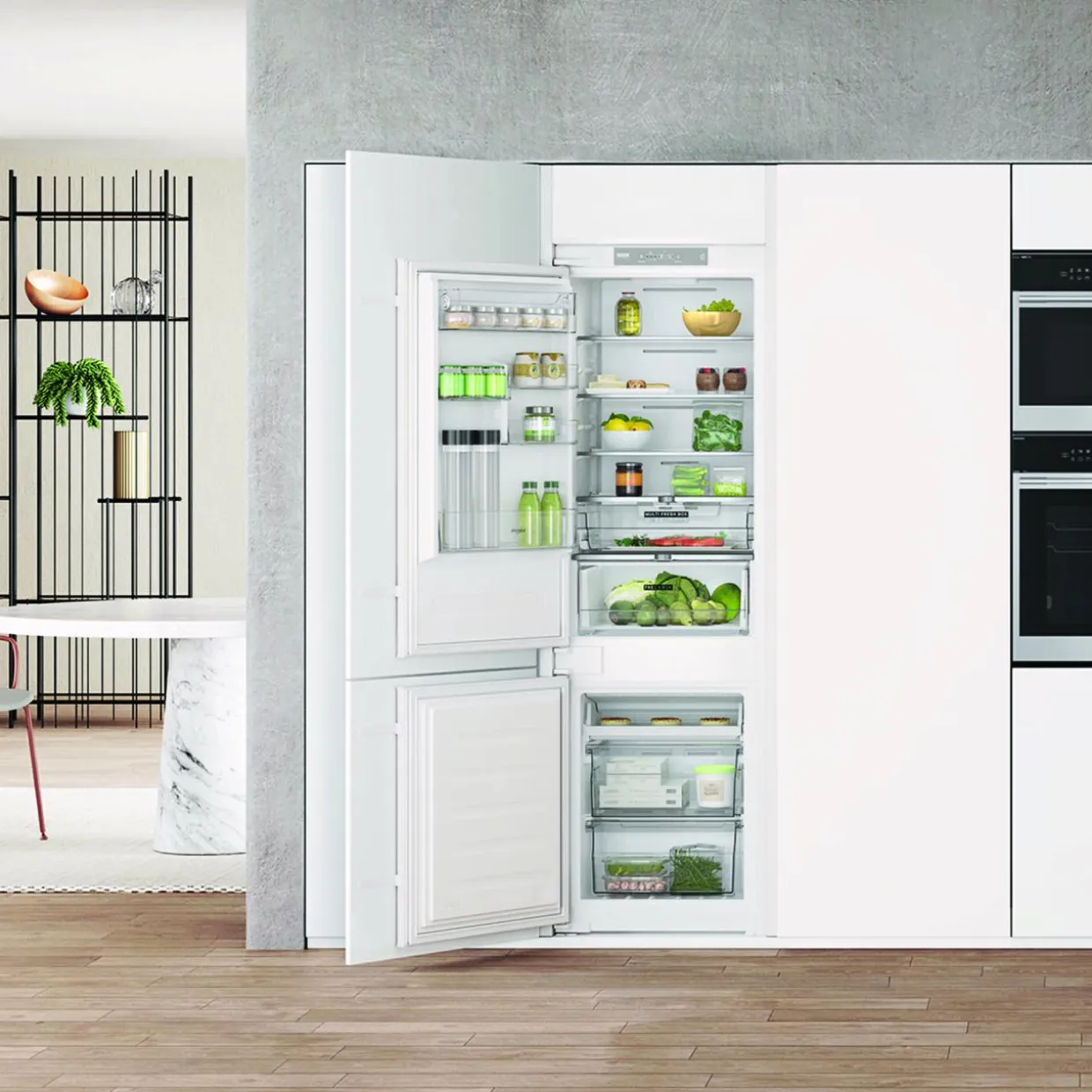 Lodówka do zabudowy 6 zmysł WHIRLPOOL WHC18T322