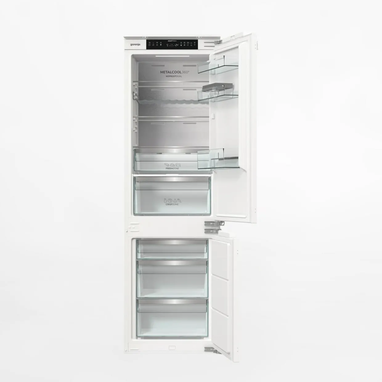 Lodówka do zabudowy GORENJE ze sterowaniem Wi-Fi NRKI517E82WF
