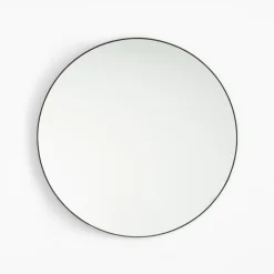 Lustro okrągłe czarne 61 cm