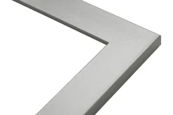 Lustro stojące w srebrnej ramie SLIM 40x160 cm
